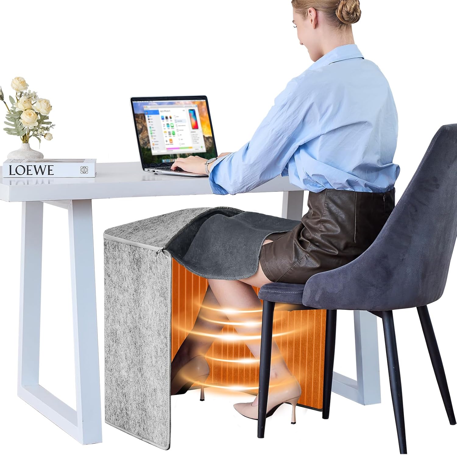 Under Desk Heater Leg Feet Foot Warmer