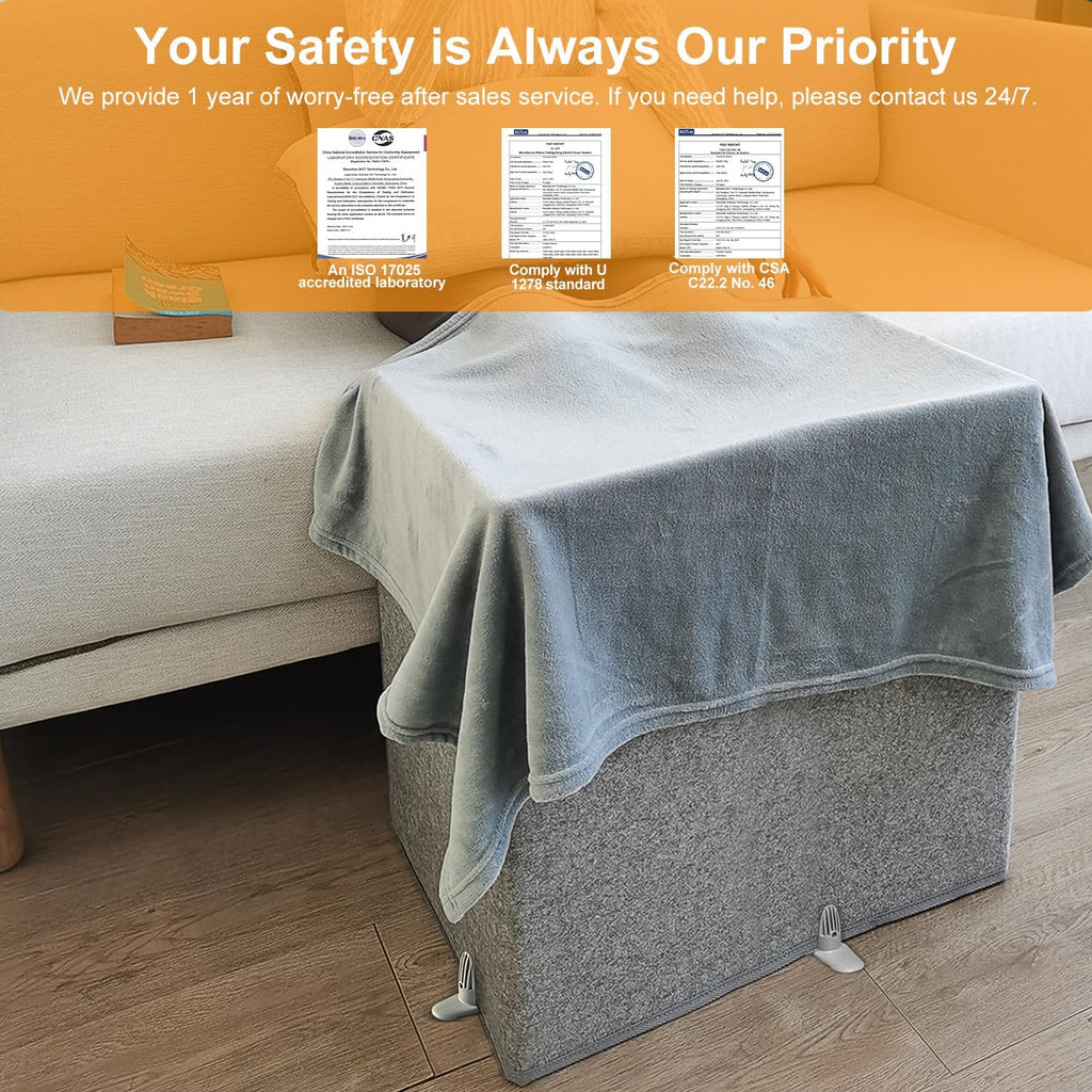 Under Desk Leg Foot Knee Heater 235W