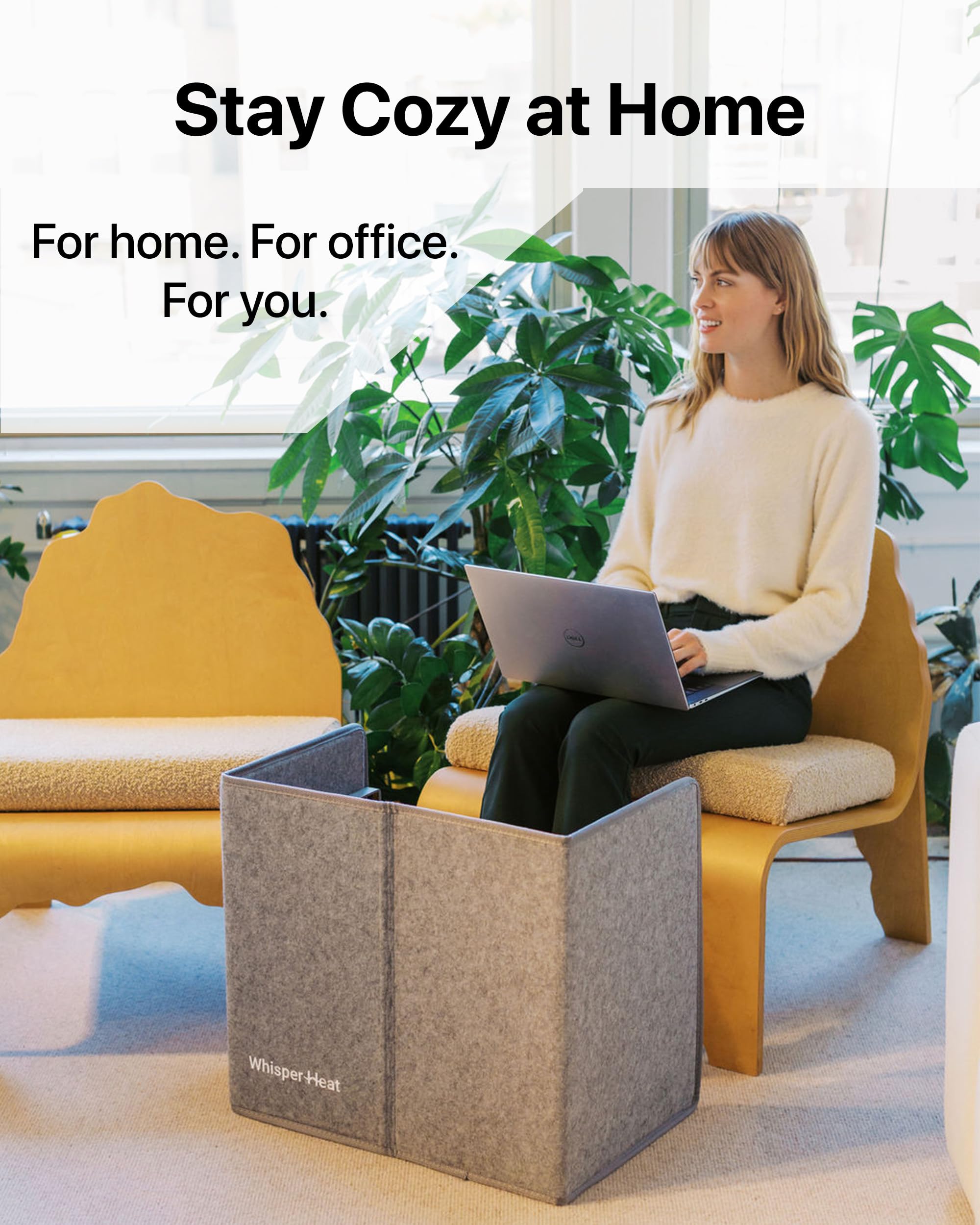 Under Desk Warmer - Silent and Energy Efficient