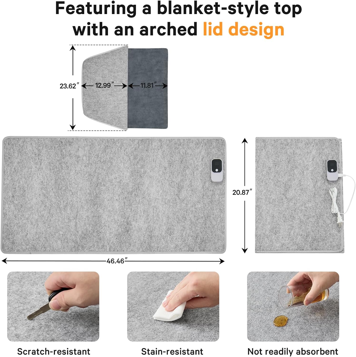 Under Desk Heater Leg Feet Foot Warmer