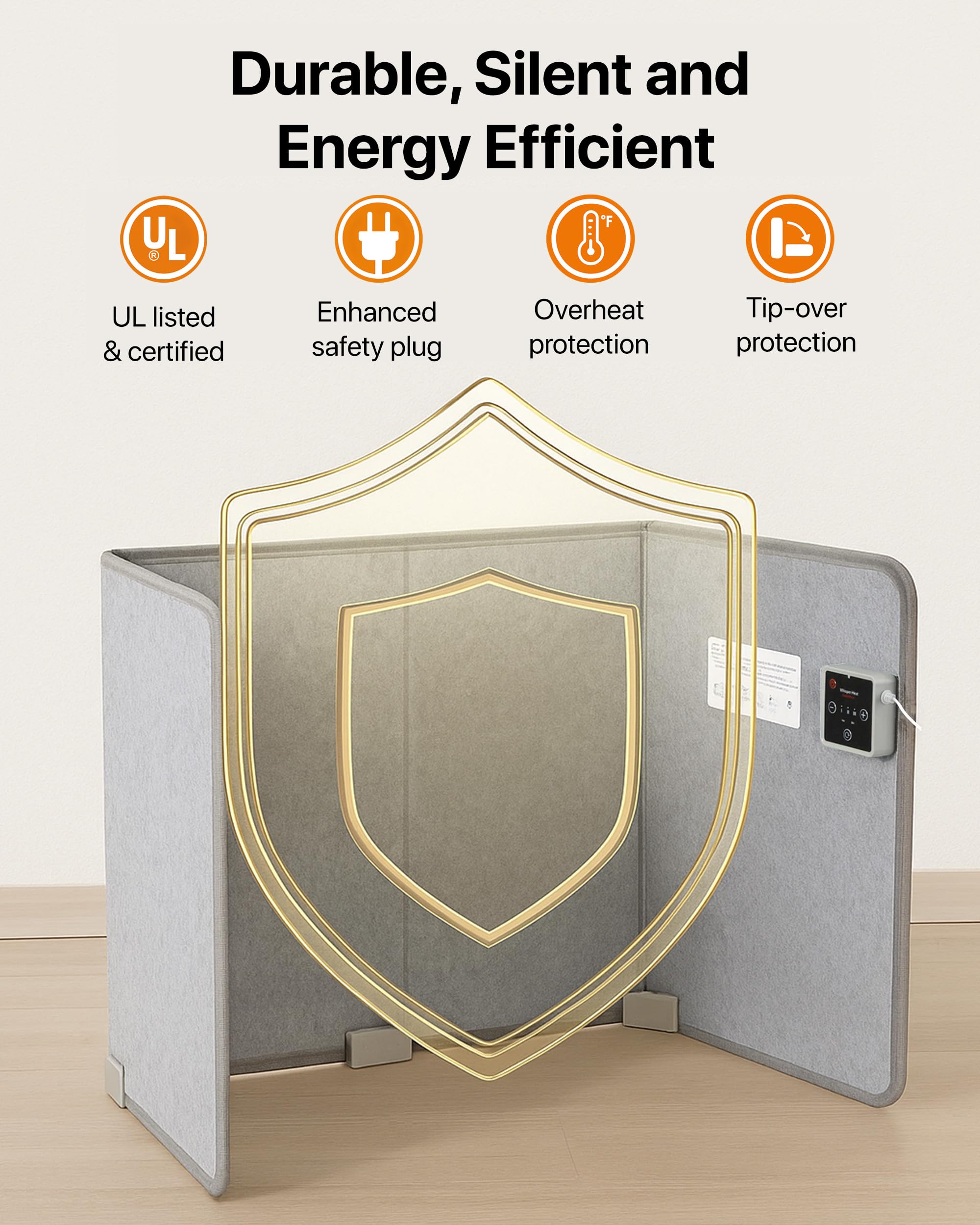 Under Desk Warmer - Silent and Energy Efficient