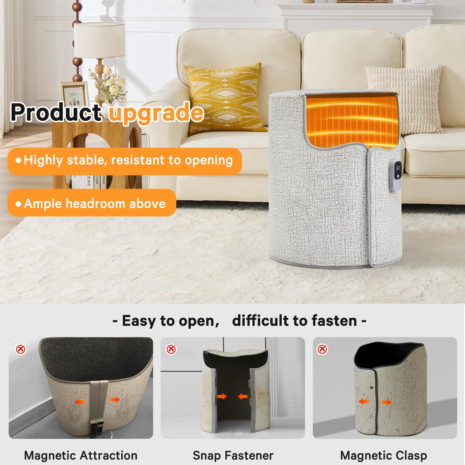 Leg Foot Feet Warmer For Office Home Quiet