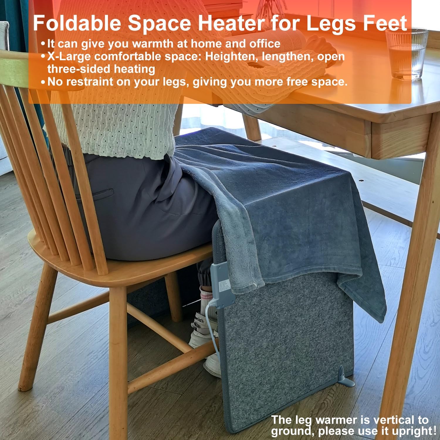 Under Desk Leg Foot Knee Heater 235W