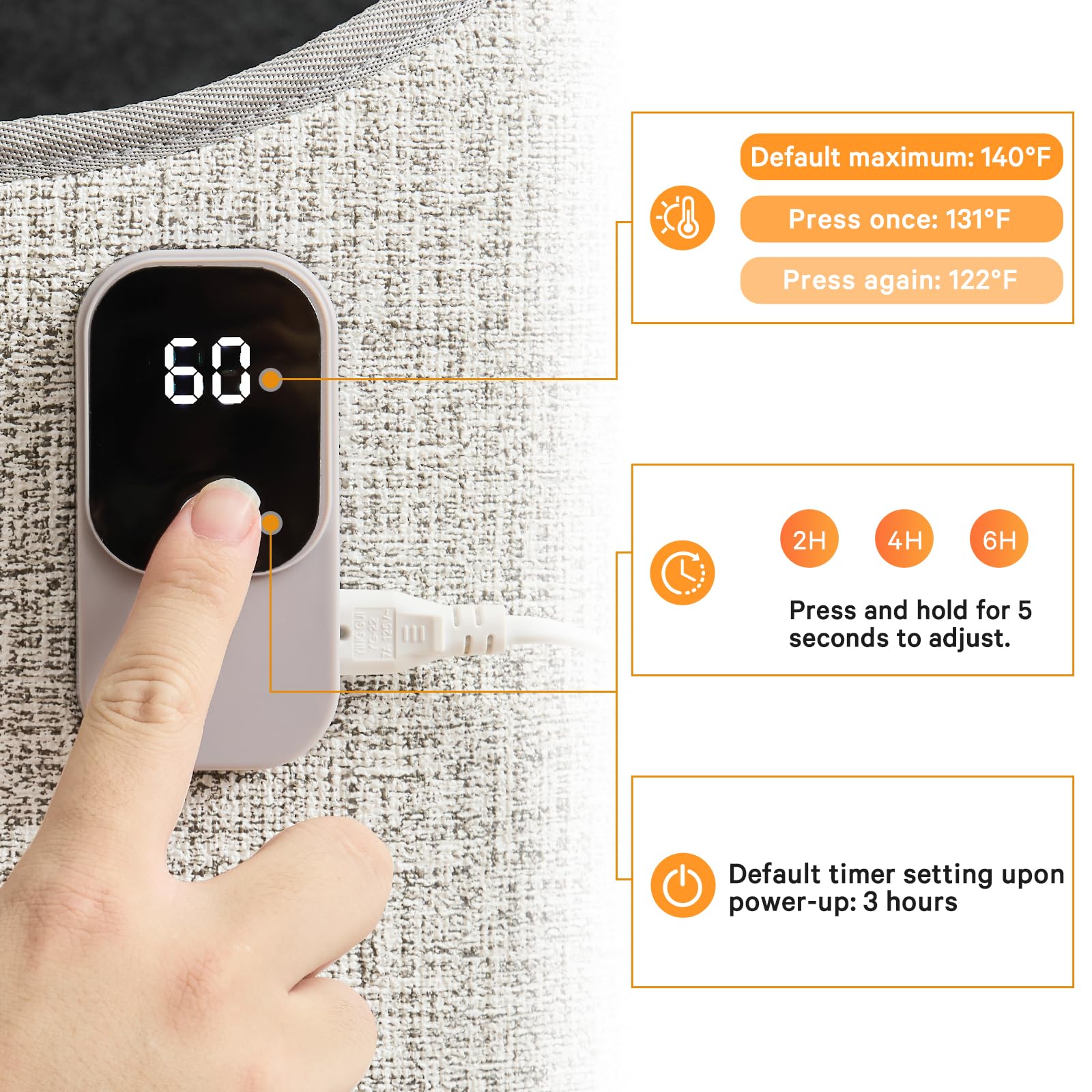 Leg Foot Feet Warmer For Office Home Quiet