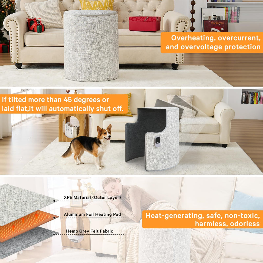 Leg Foot Feet Warmer For Office Home Quiet