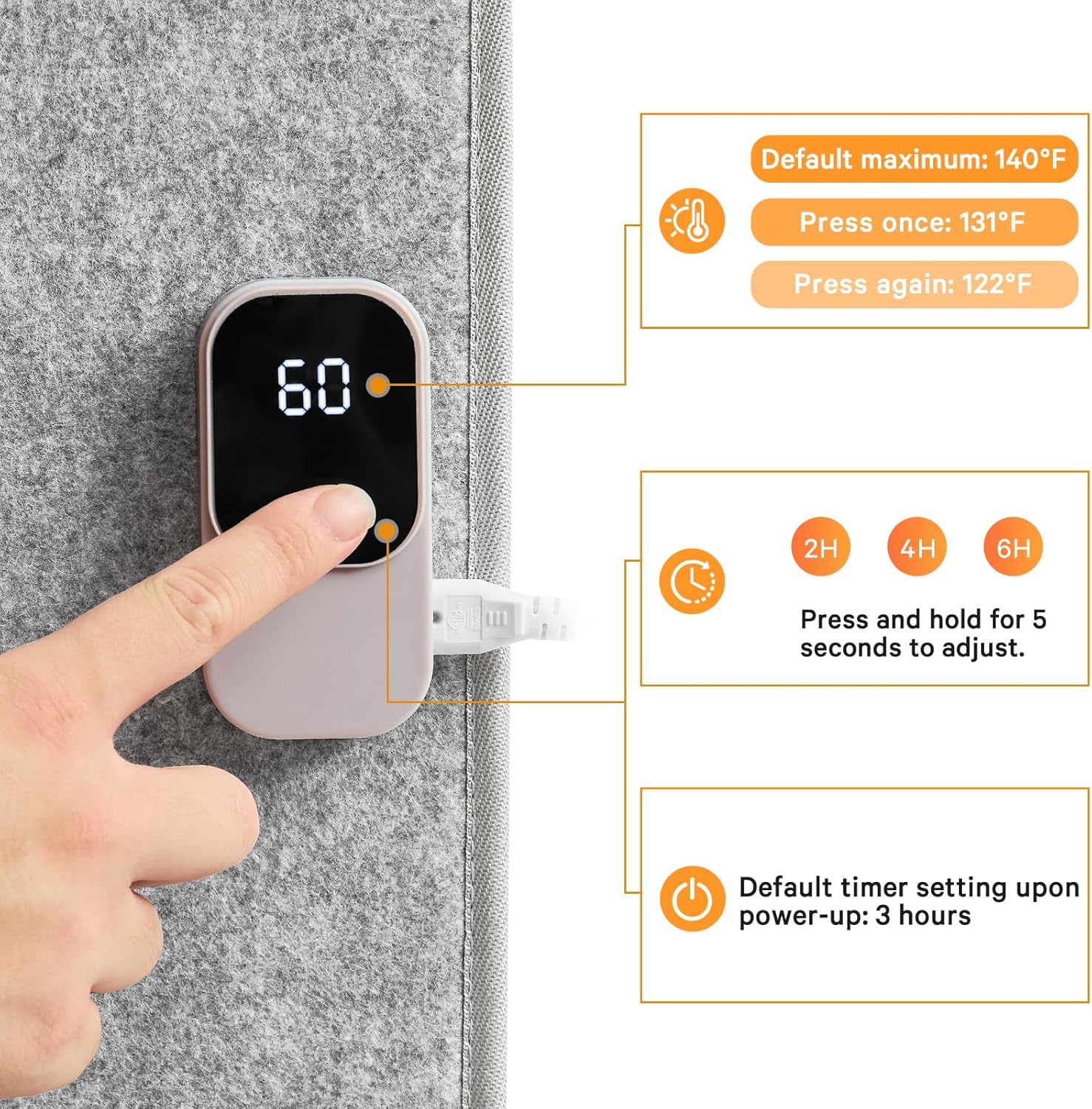 Under Desk Heater Leg Feet Foot Warmer