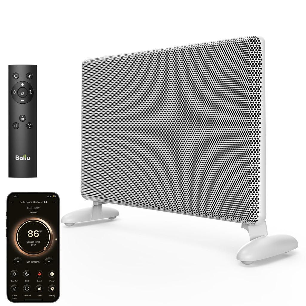 Ballu Mica Infrared Panel Space Heater for Large Room